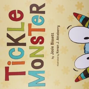 2/$20💥 TICKLE MONSTER Picture Book, Hardcover, c.2008